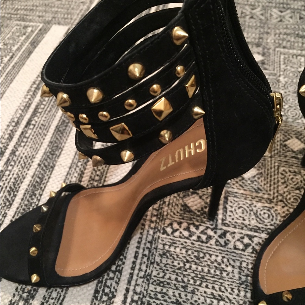 Brand New: SCHUTZ ‘Diadema’ studded sandals - Picture 6 of 8